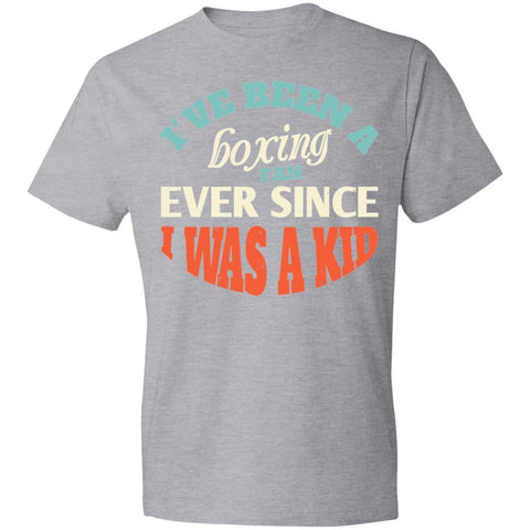 Image of boxing Design Lightweight T-Shirt 4.5 oz - Alexecom.com