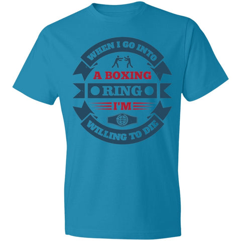 Image of boxing Design Lightweight T-Shirt 4.5 oz - Alexecom.com