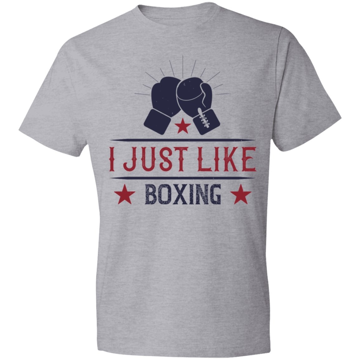 boxing Design Lightweight T-Shirt 4.5 oz - Alexecom.com