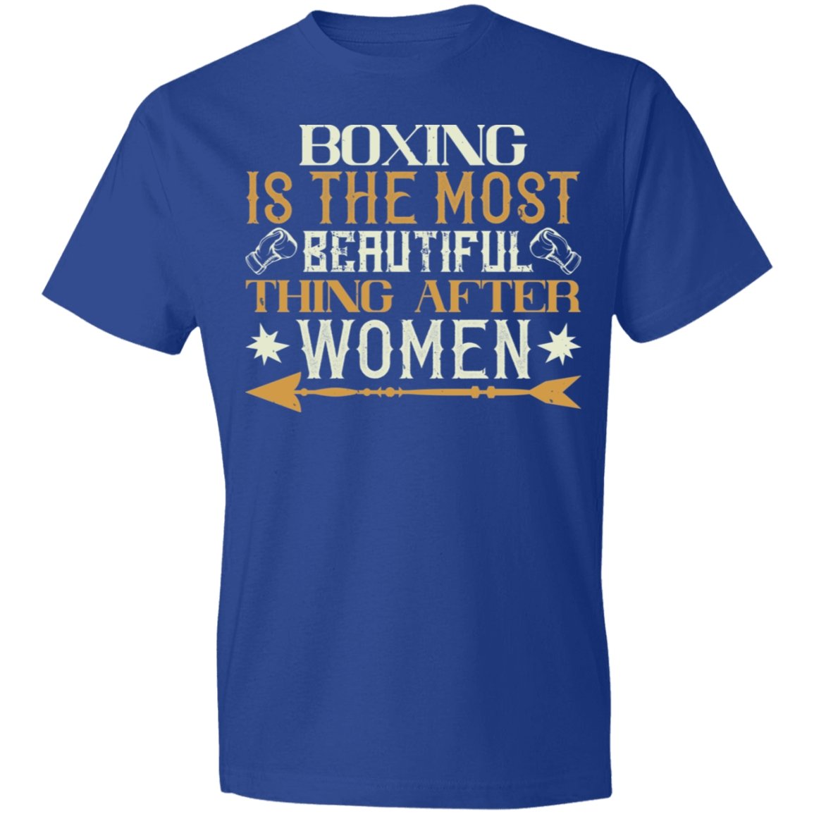 boxing Design Lightweight T-Shirt 4.5 oz - Alexecom.com