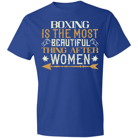 Image of boxing Design Lightweight T-Shirt 4.5 oz - Alexecom.com