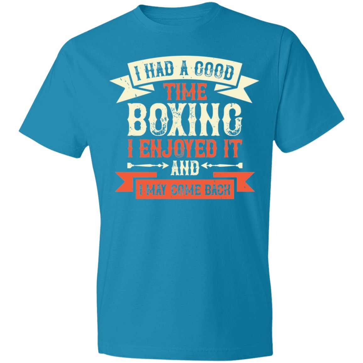 boxing Design Lightweight T-Shirt 4.5 oz - Alexecom.com