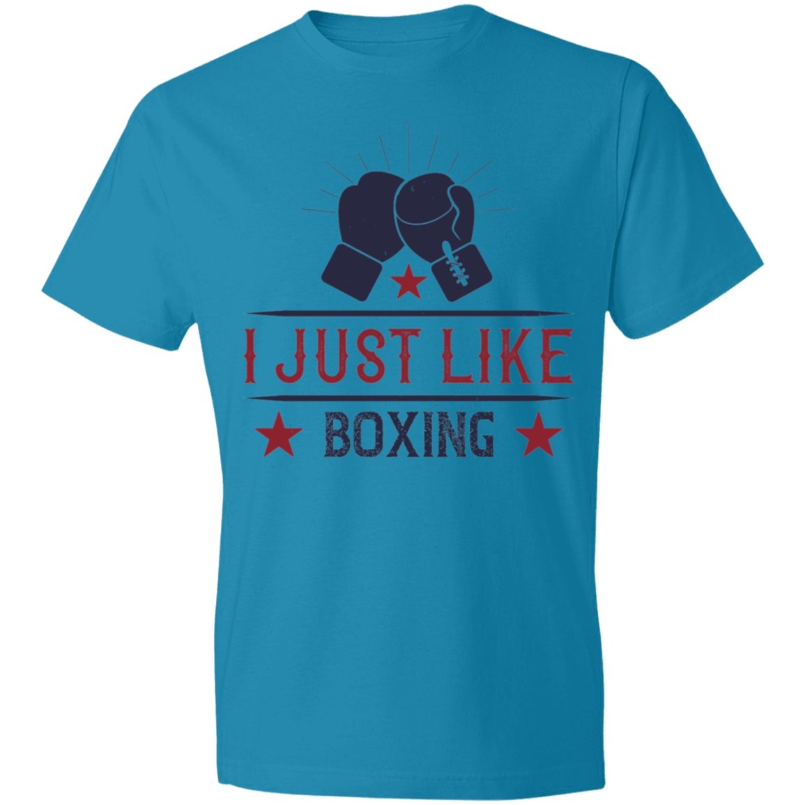 boxing Design Lightweight T-Shirt 4.5 oz - Alexecom.com