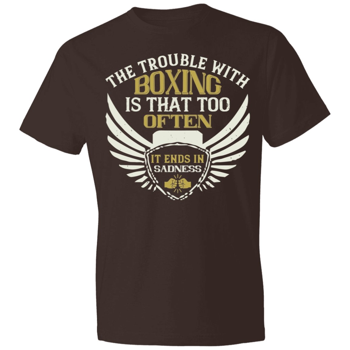 boxing Design Lightweight T-Shirt 4.5 oz - Alexecom.com