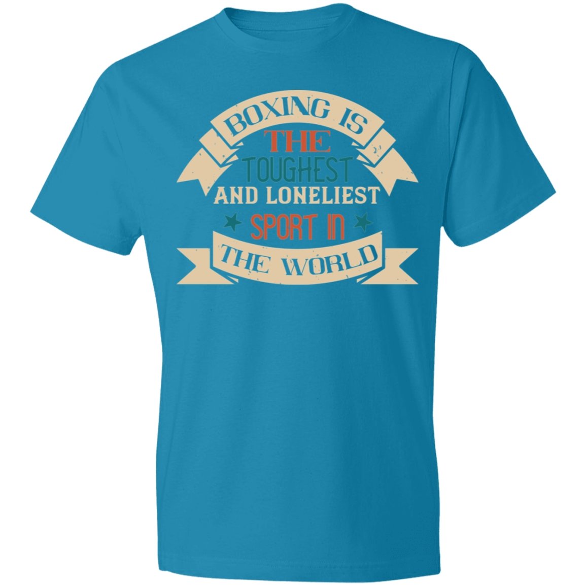 boxing Design Lightweight T-Shirt 4.5 oz - Alexecom.com