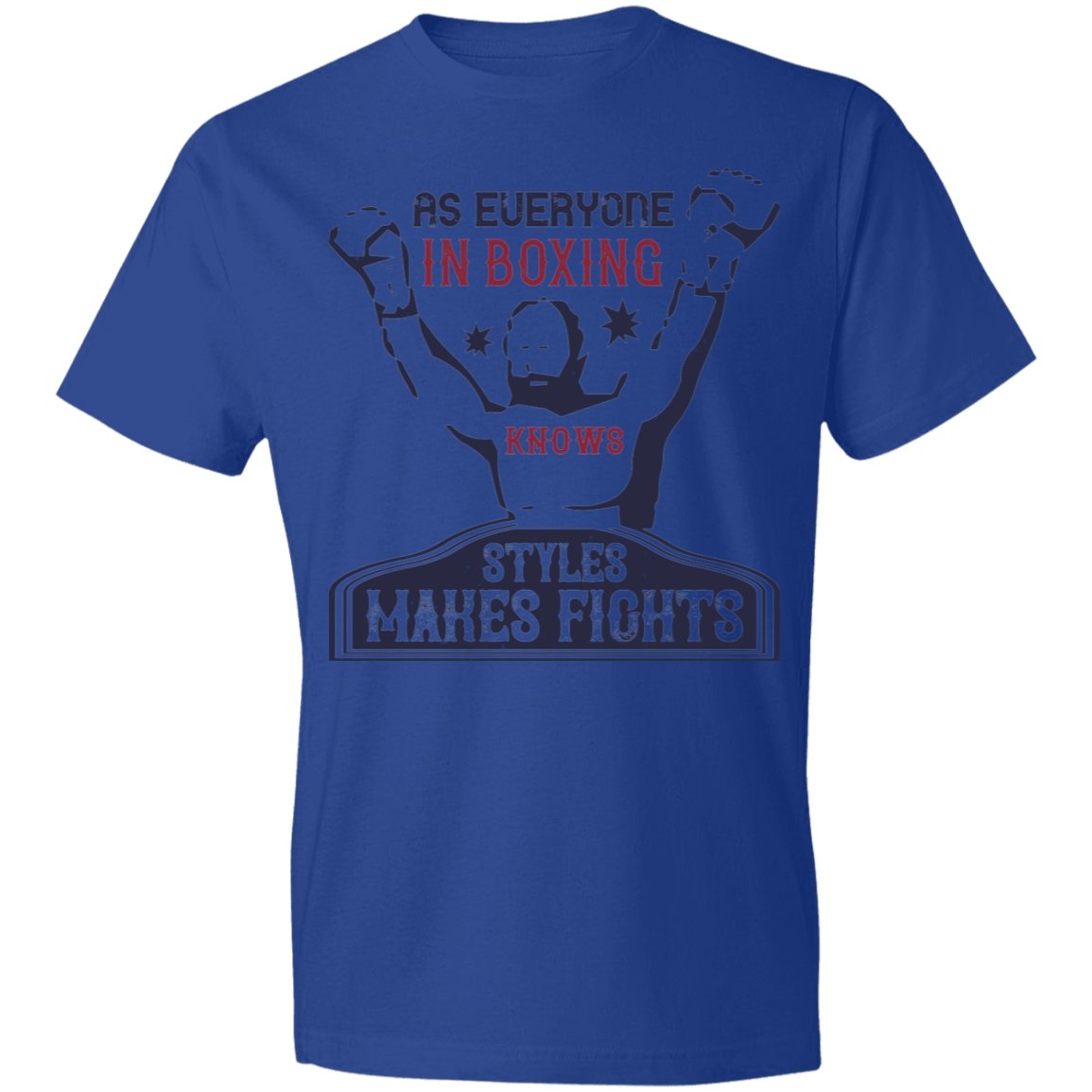 boxing Design Lightweight T-Shirt 4.5 oz - Alexecom.com