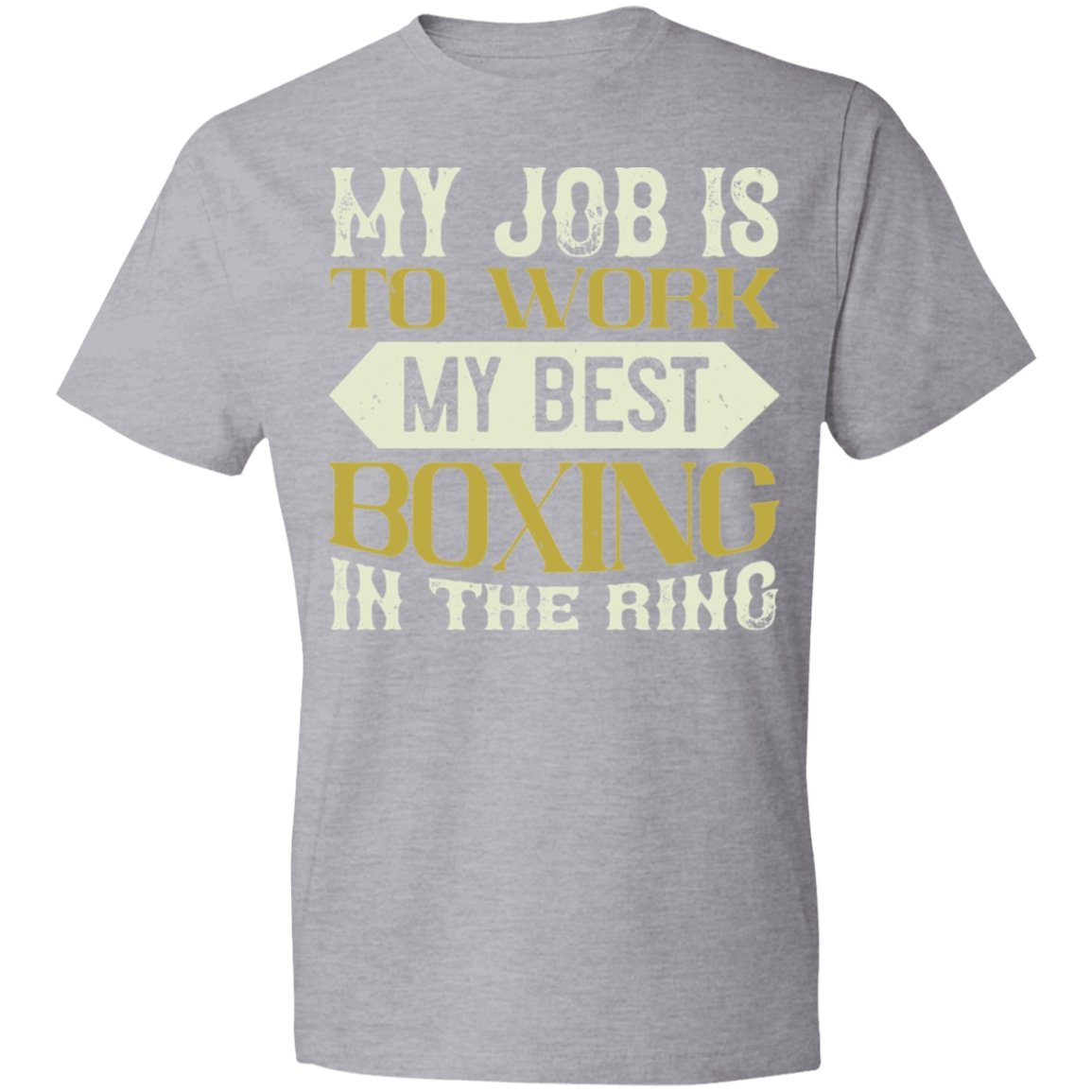 boxing Design Lightweight T-Shirt 4.5 oz - Alexecom.com