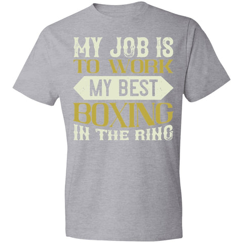 Image of boxing Design Lightweight T-Shirt 4.5 oz - Alexecom.com