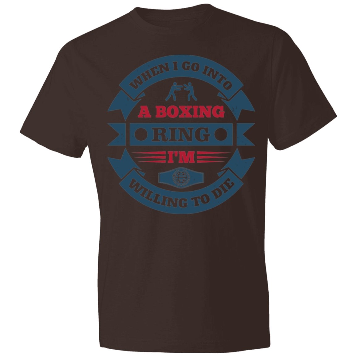boxing Design Lightweight T-Shirt 4.5 oz - Alexecom.com