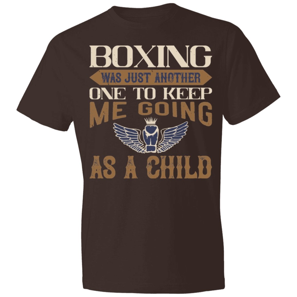 boxing Design Lightweight T-Shirt 4.5 oz - Alexecom.com