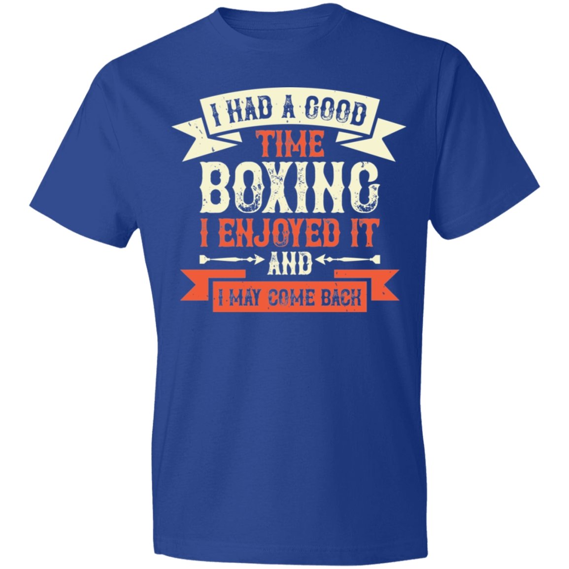 boxing Design Lightweight T-Shirt 4.5 oz - Alexecom.com