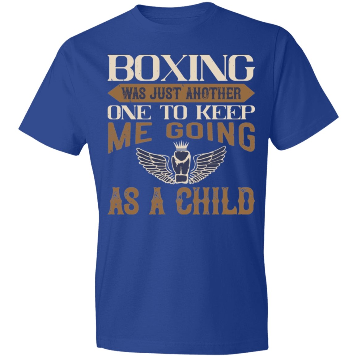 boxing Design Lightweight T-Shirt 4.5 oz - Alexecom.com
