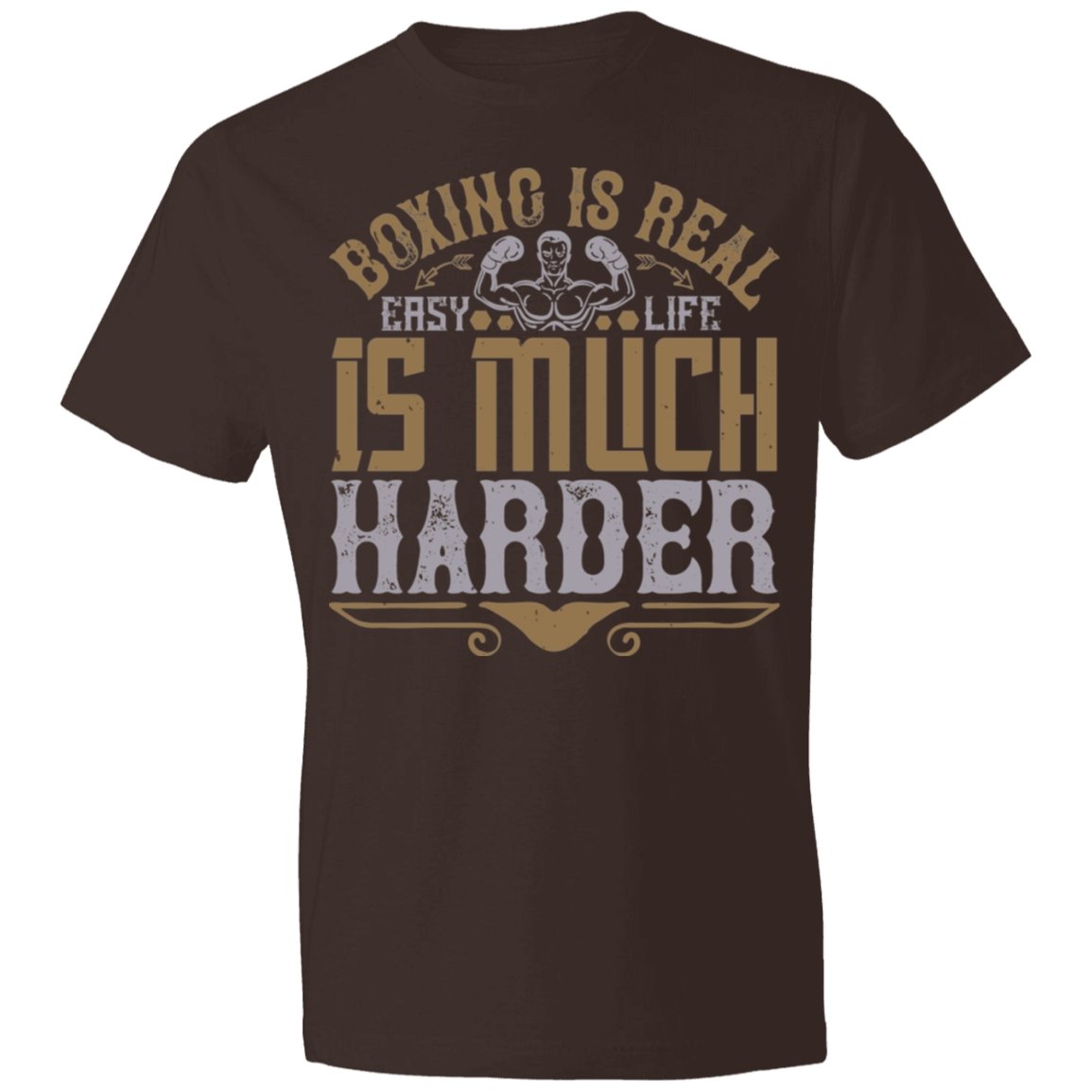 boxing Design Lightweight T-Shirt 4.5 oz - Alexecom.com