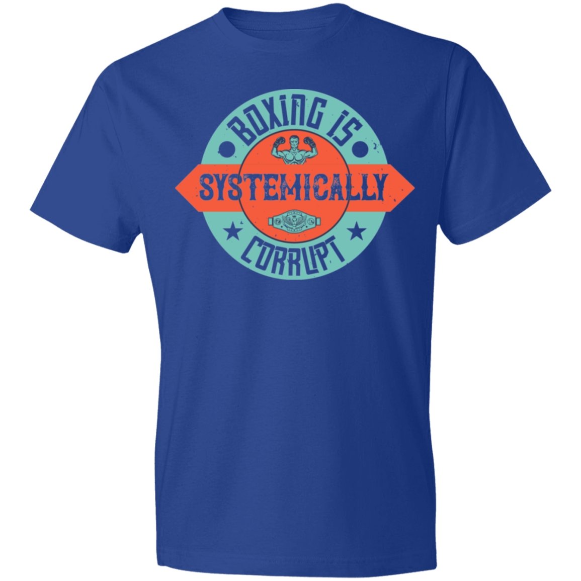 boxing Design Lightweight T-Shirt 4.5 oz - Alexecom.com