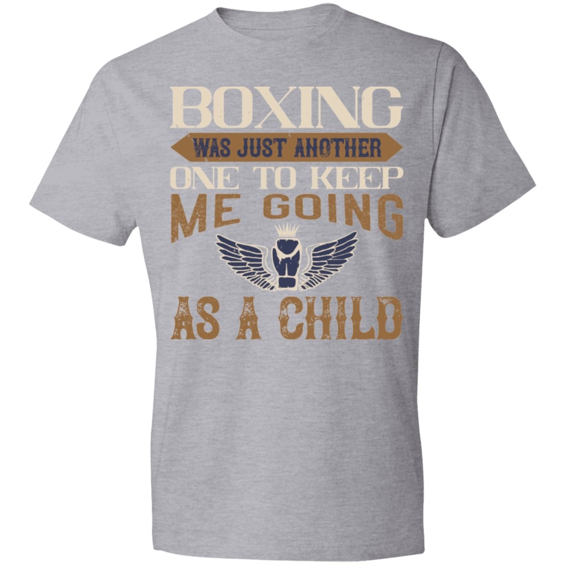 boxing Design Lightweight T-Shirt 4.5 oz - Alexecom.com