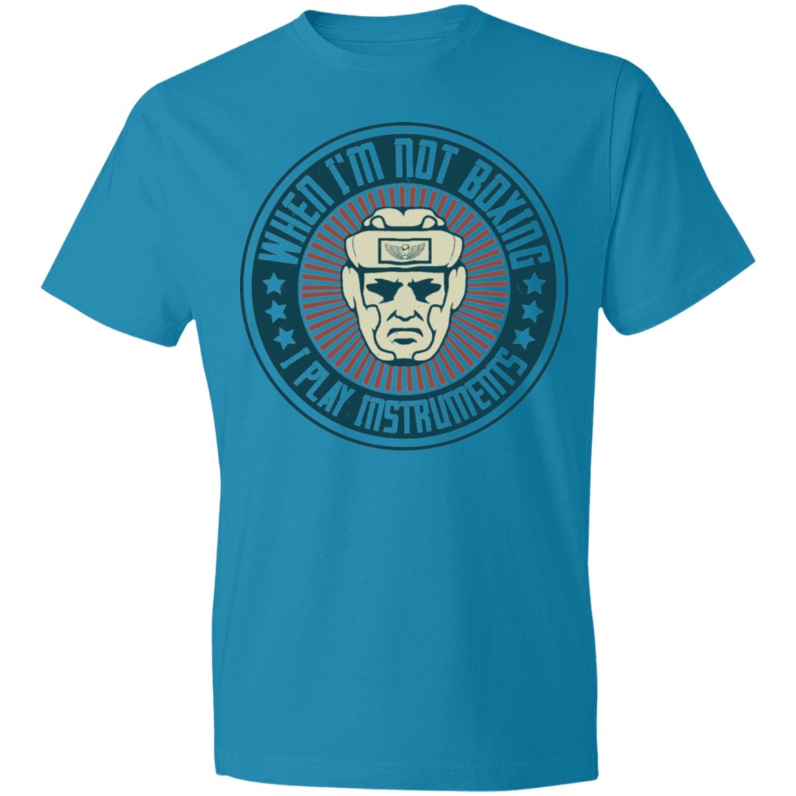 boxing Design Lightweight T-Shirt 4.5 oz - Alexecom.com