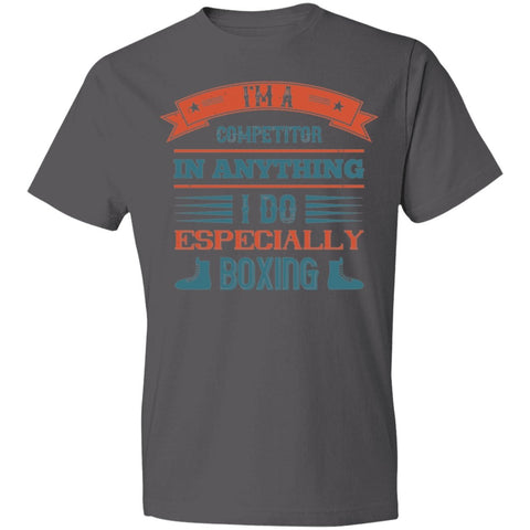 Image of boxing Design Lightweight T-Shirt 4.5 oz - Alexecom.com
