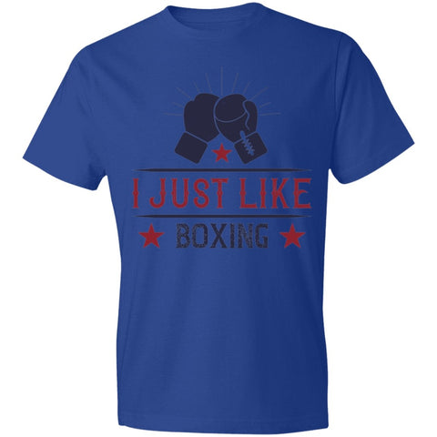 Image of boxing Design Lightweight T-Shirt 4.5 oz - Alexecom.com