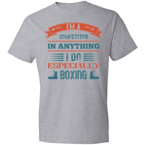 Image of boxing Design Lightweight T-Shirt 4.5 oz - Alexecom.com