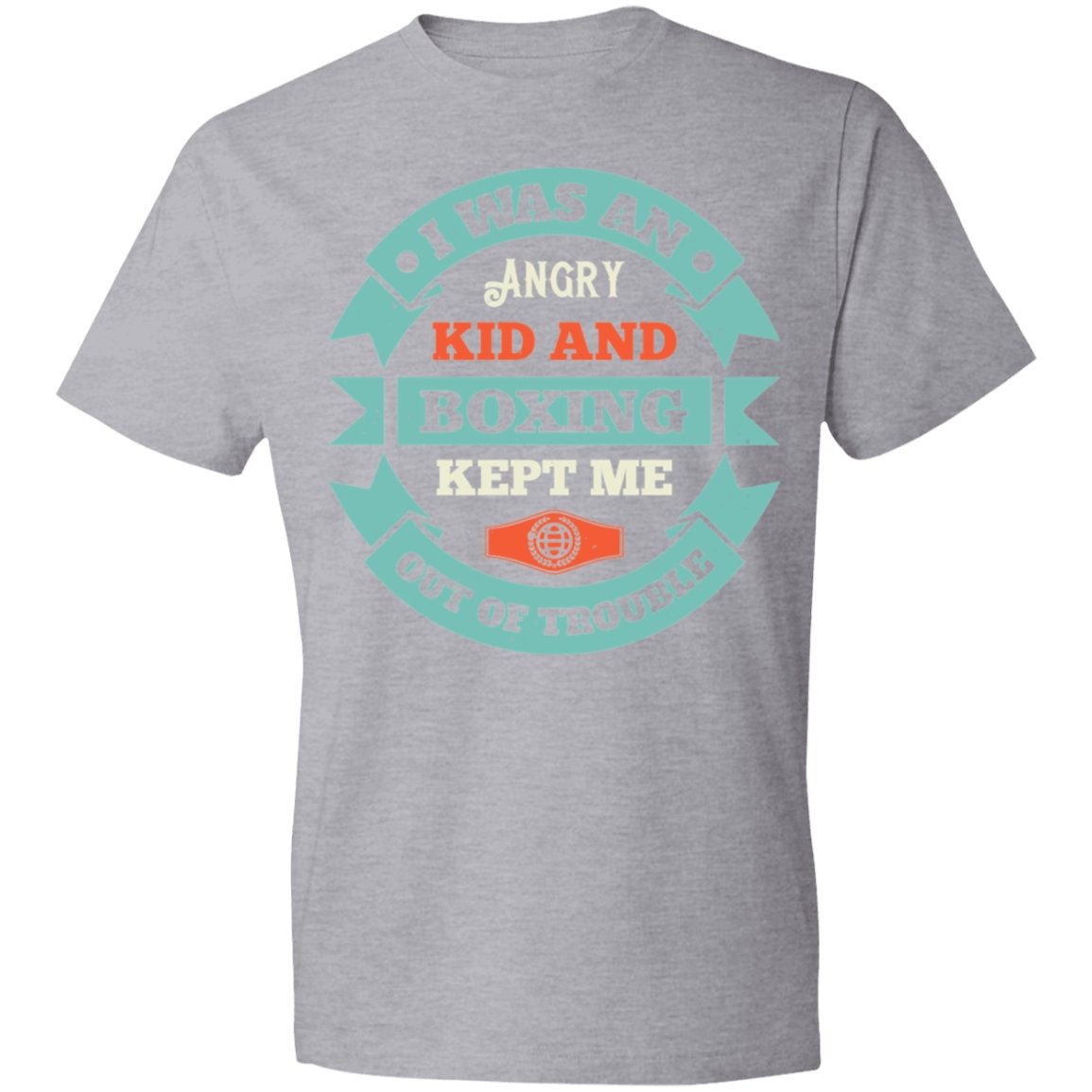 boxing Design Lightweight T-Shirt 4.5 oz - Alexecom.com