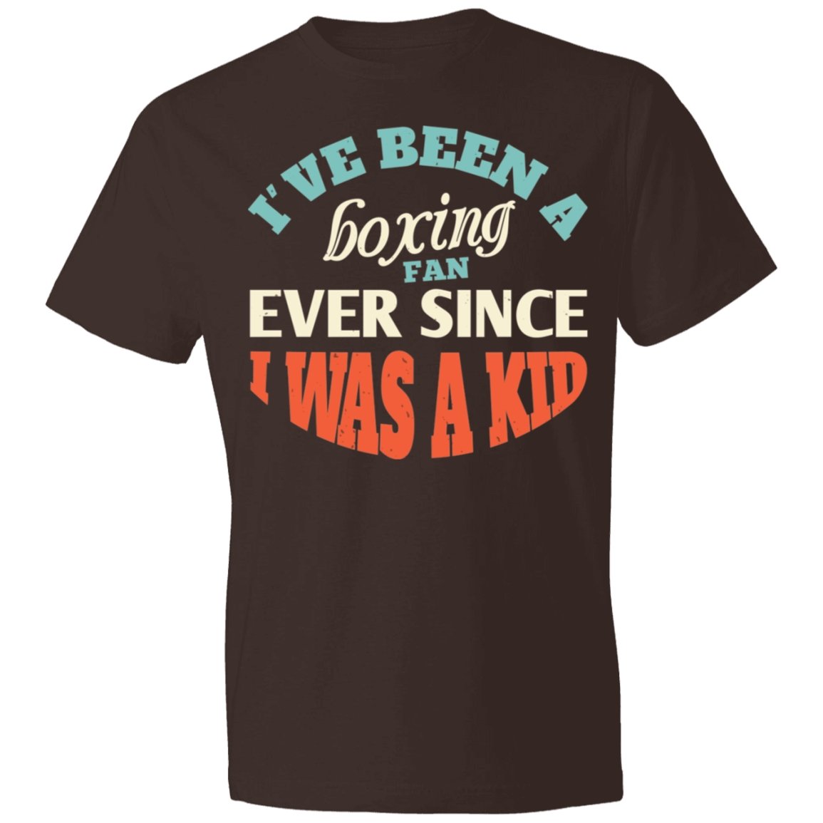 boxing Design Lightweight T-Shirt 4.5 oz - Alexecom.com