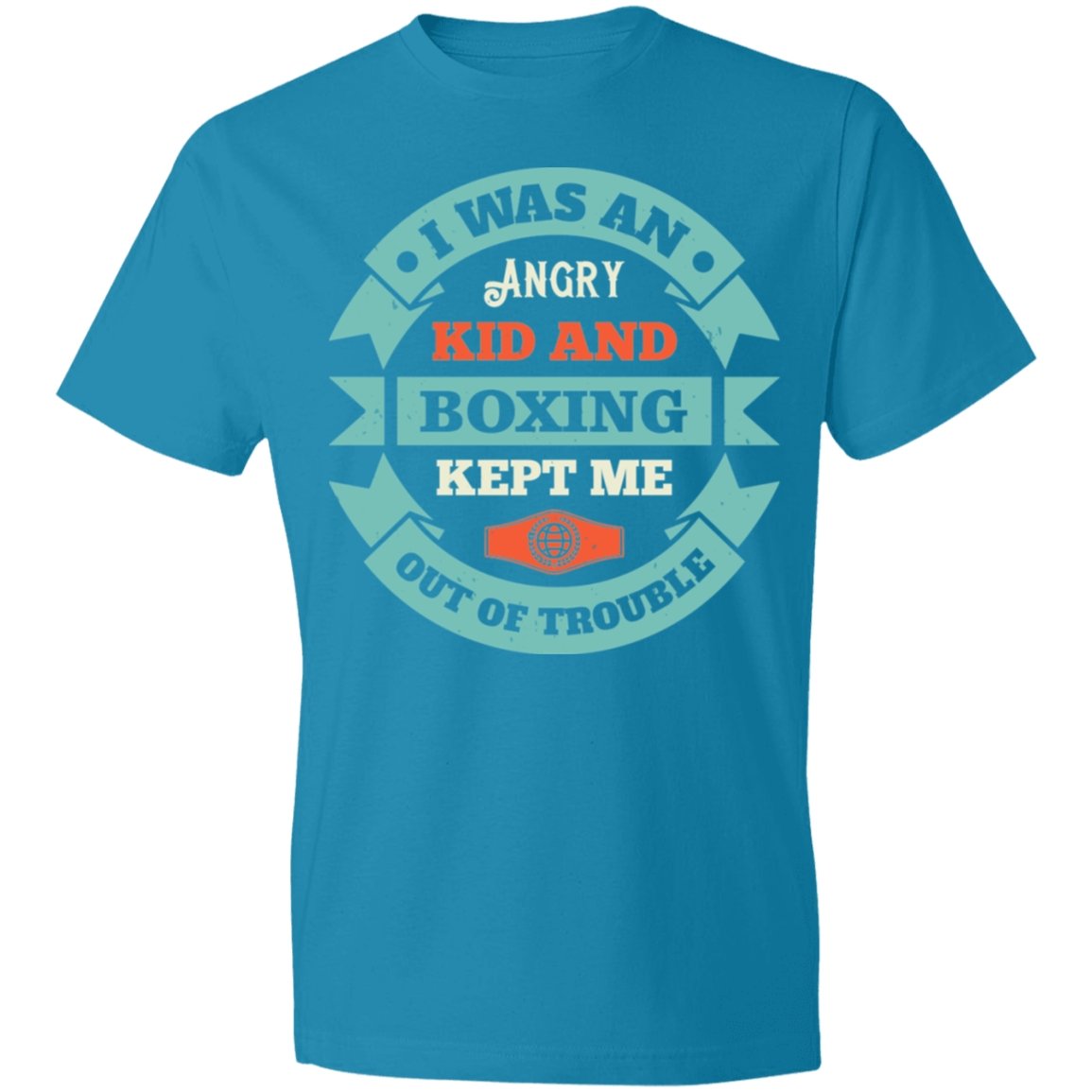 boxing Design Lightweight T-Shirt 4.5 oz - Alexecom.com