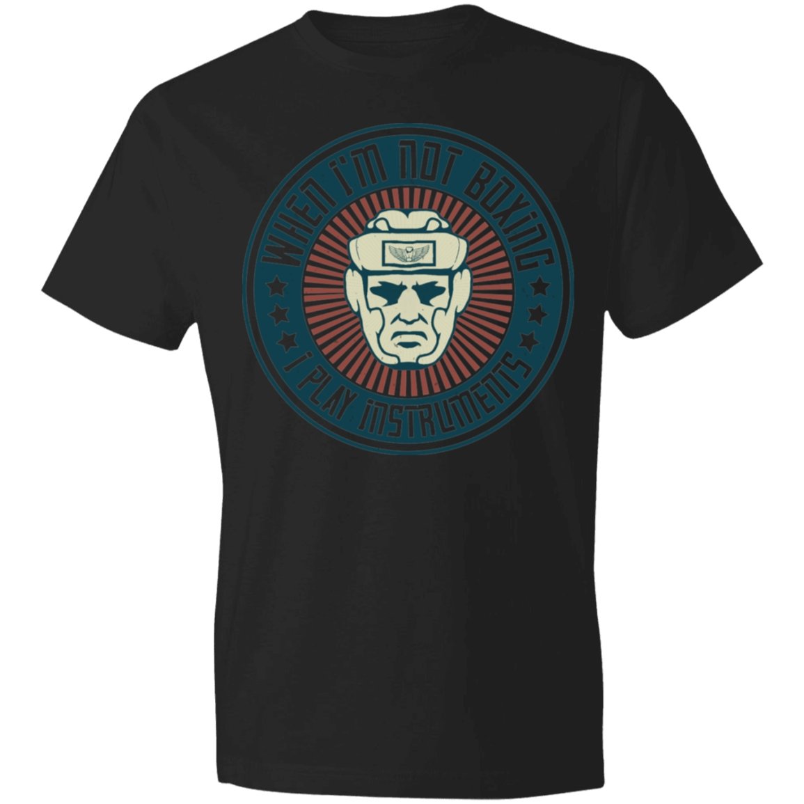 boxing Design Lightweight T-Shirt 4.5 oz - Alexecom.com