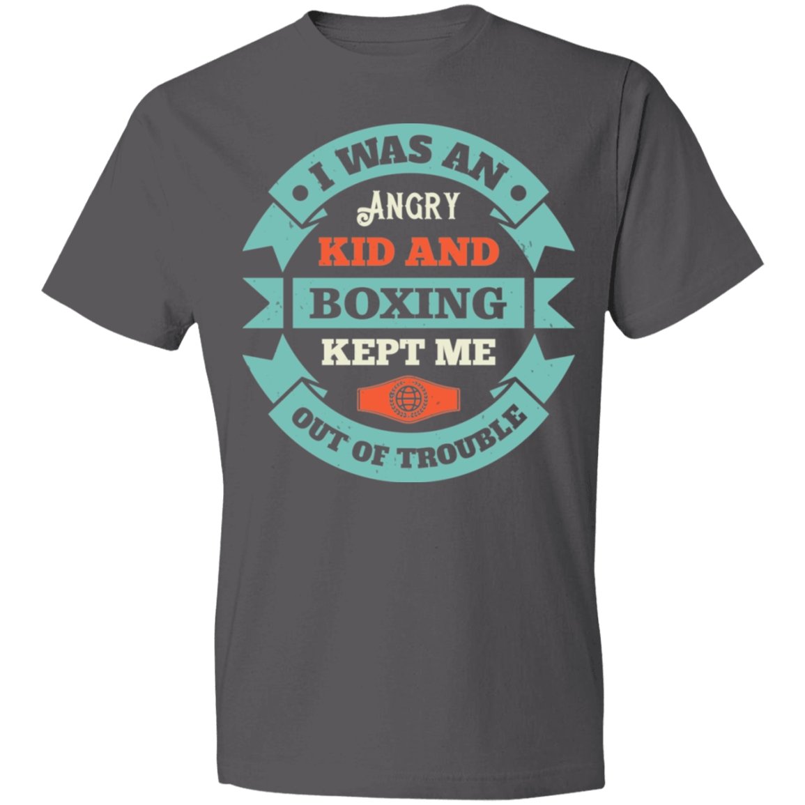 boxing Design Lightweight T-Shirt 4.5 oz - Alexecom.com