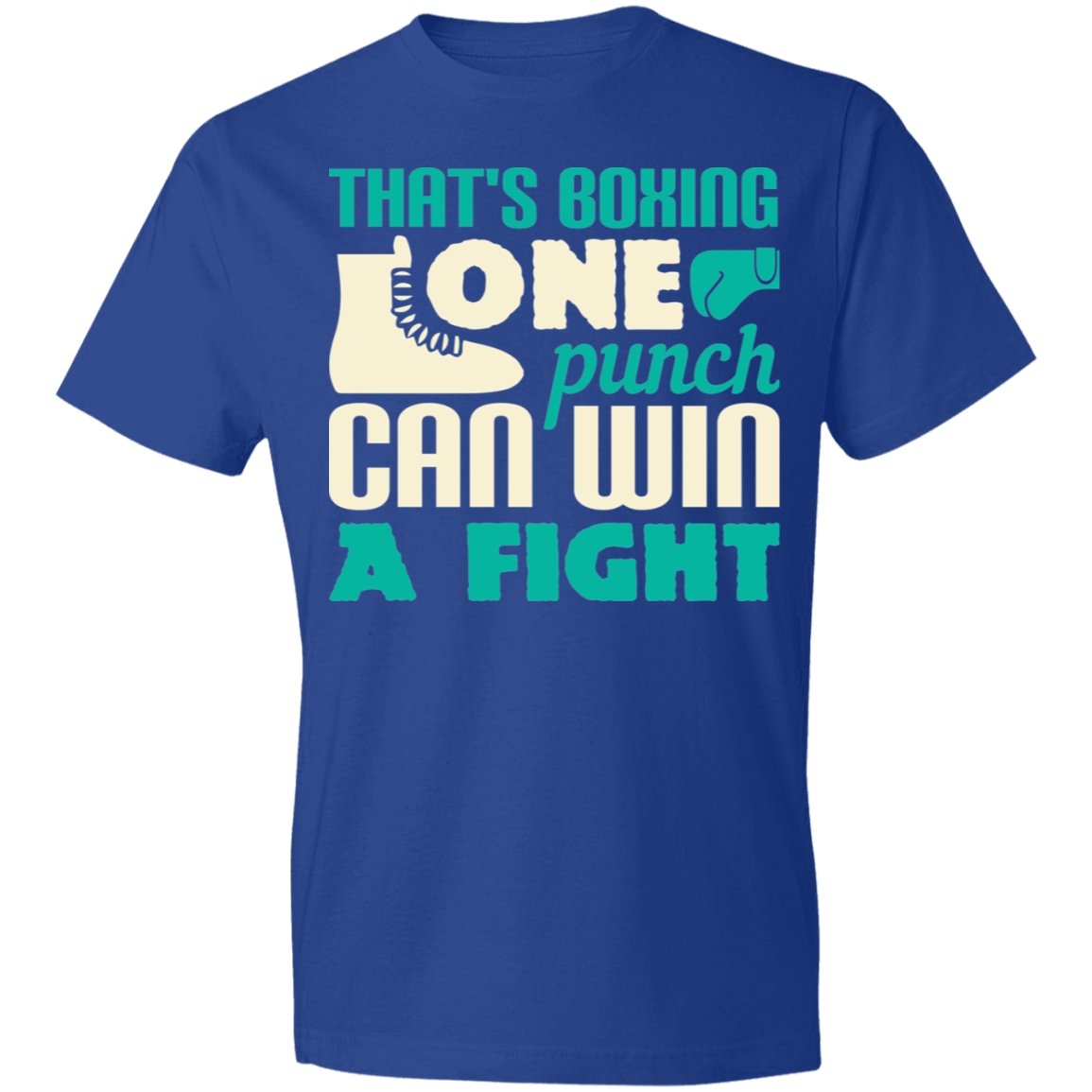 boxing Design Lightweight T-Shirt 4.5 oz - Alexecom.com