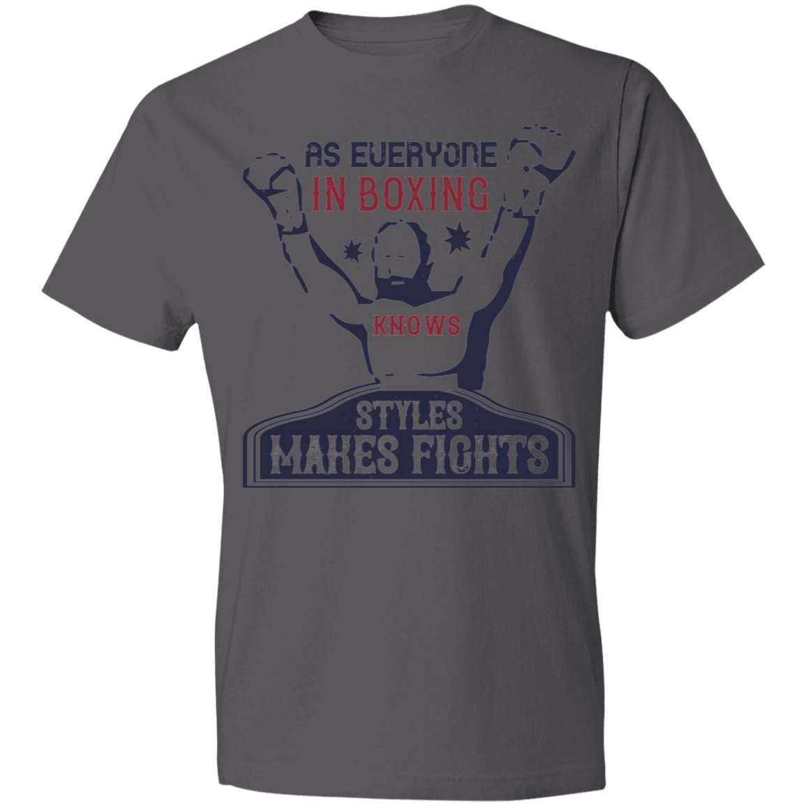 boxing Design Lightweight T-Shirt 4.5 oz - Alexecom.com