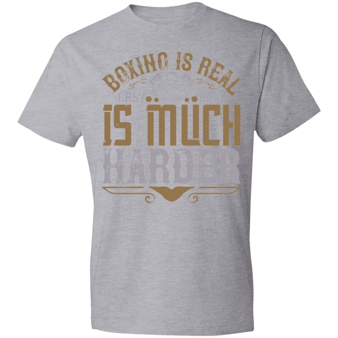 boxing Design Lightweight T-Shirt 4.5 oz - Alexecom.com