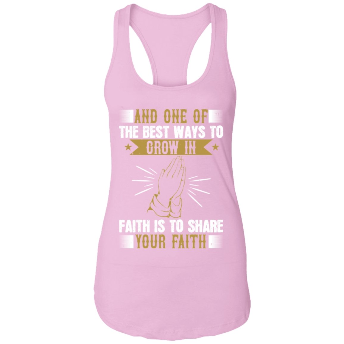 Christian Design Ladies Ideal Racer back Tank top - Alexecom.com