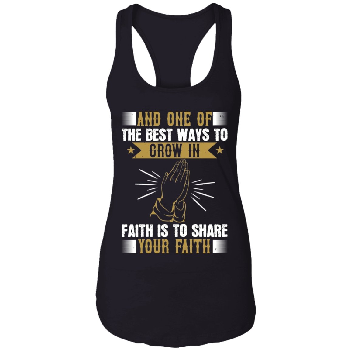 Christian Design Ladies Ideal Racer back Tank top - Alexecom.com