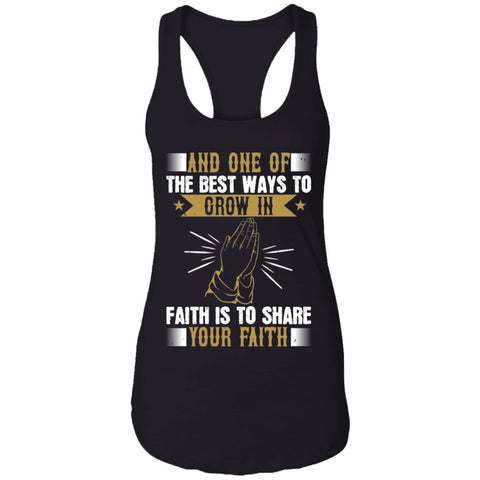 Image of Christian Design Ladies Ideal Racer back Tank top - Alexecom.com