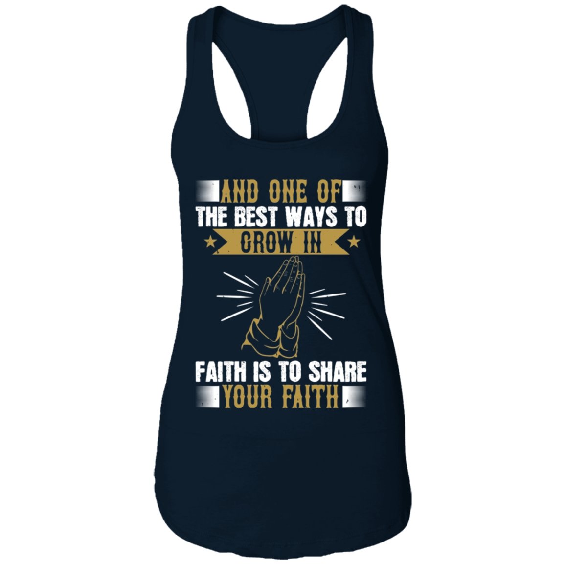 Christian Design Ladies Ideal Racer back Tank top - Alexecom.com