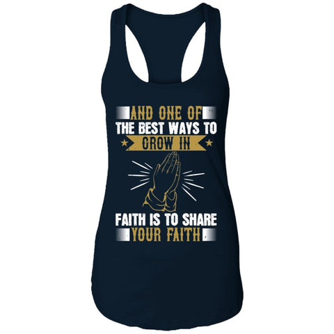 Image of Christian Design Ladies Ideal Racer back Tank top - Alexecom.com