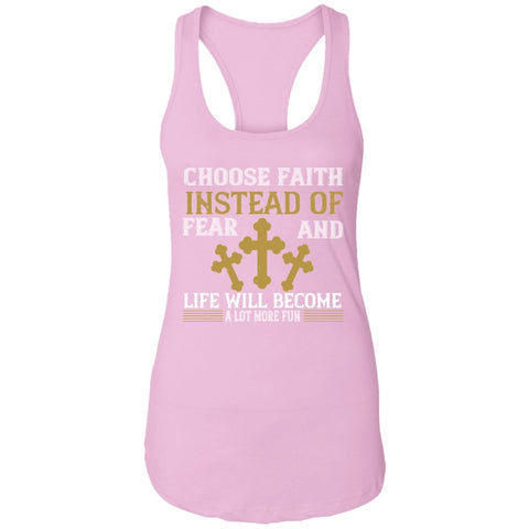 Image of Christian Design Ladies Ideal Racer back Tank top - Alexecom.com