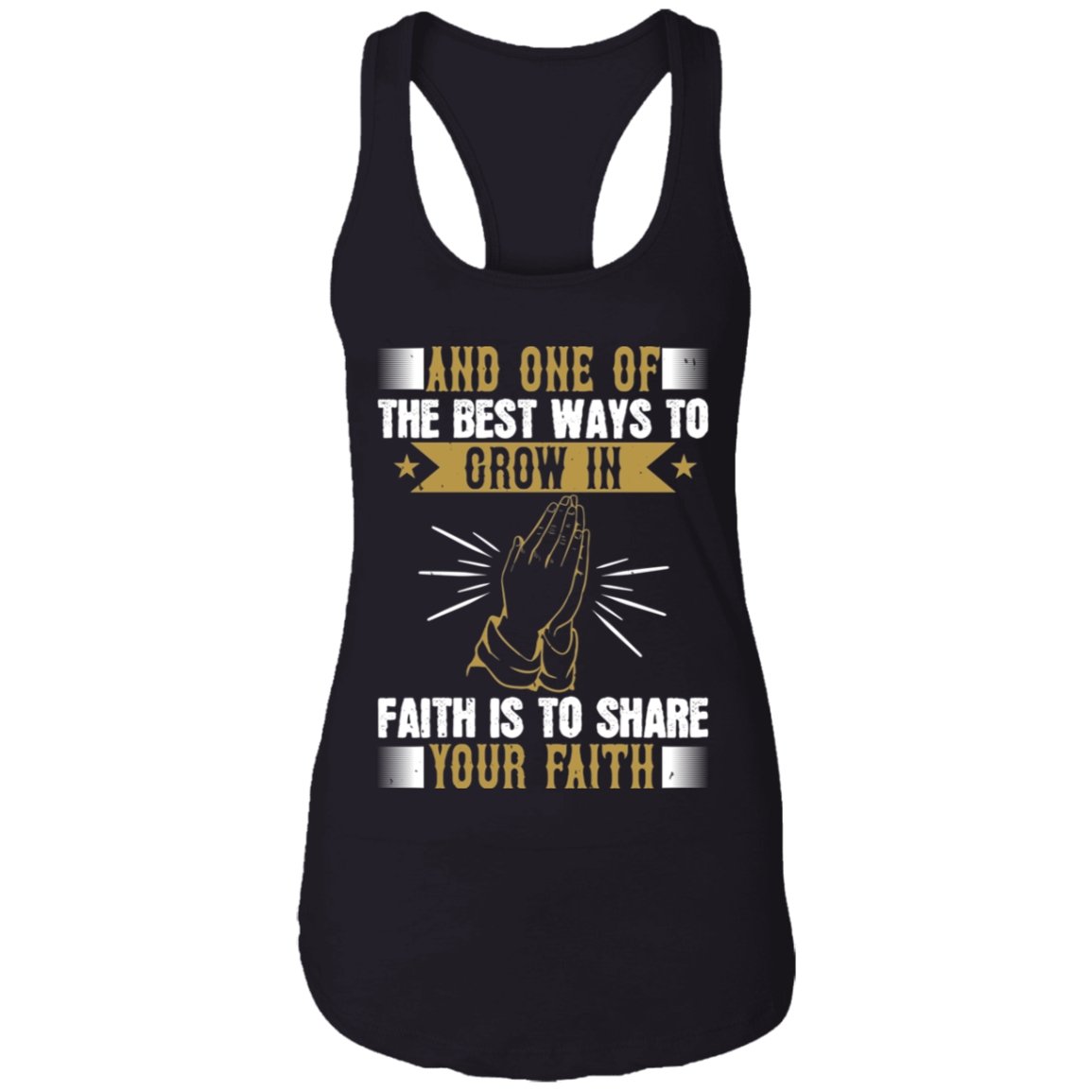 Christian Design Ladies Ideal Racer back Tank top - Alexecom.com