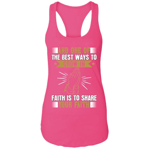 Image of Christian Design Ladies Ideal Racer back Tank top - Alexecom.com