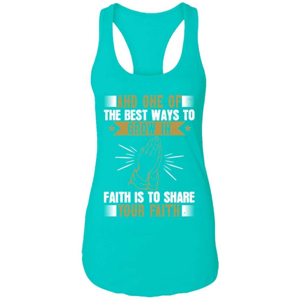 Christian Design Ladies Ideal Racer back Tank top - Alexecom.com