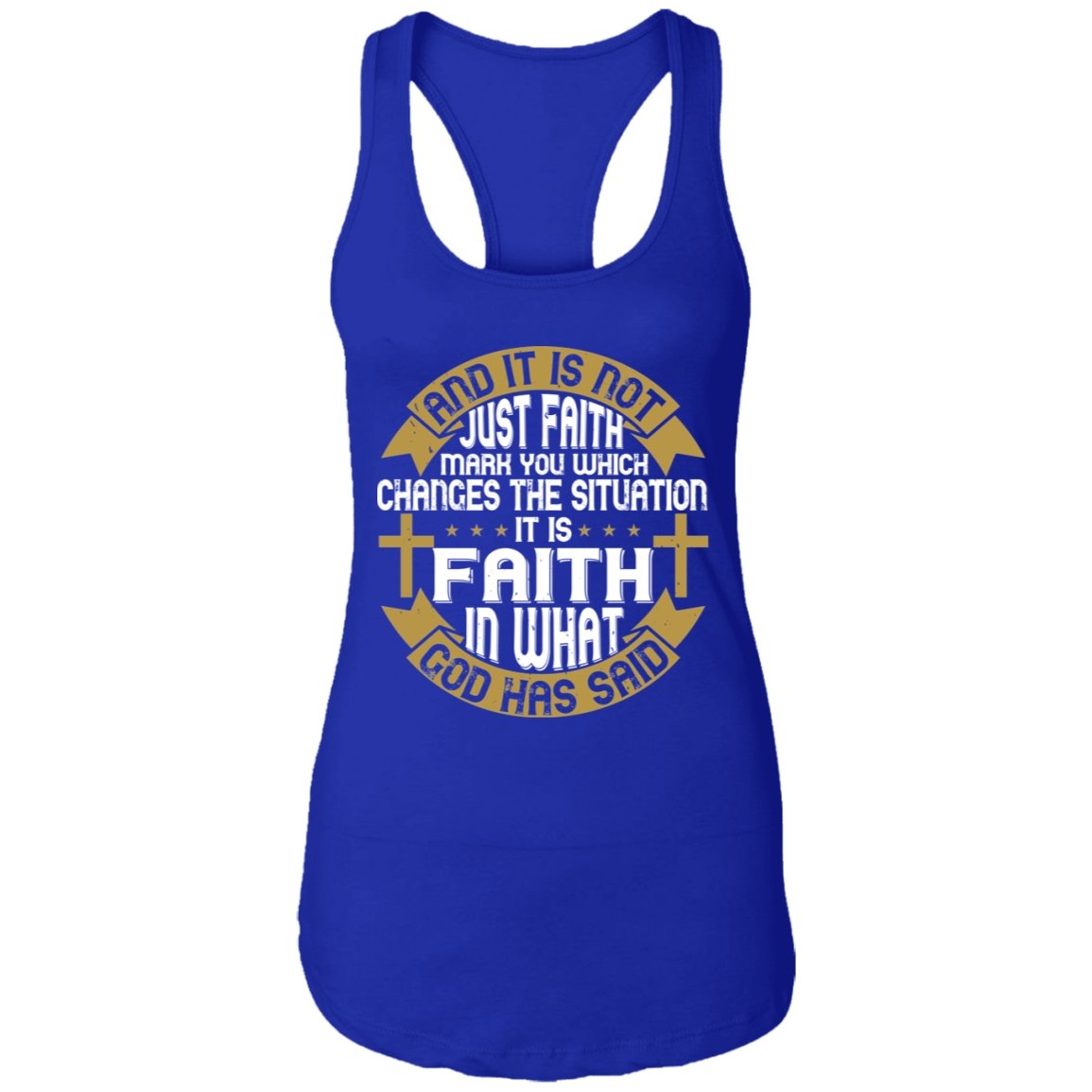 Christian Design Ladies Ideal Racer back Tank top - Alexecom.com