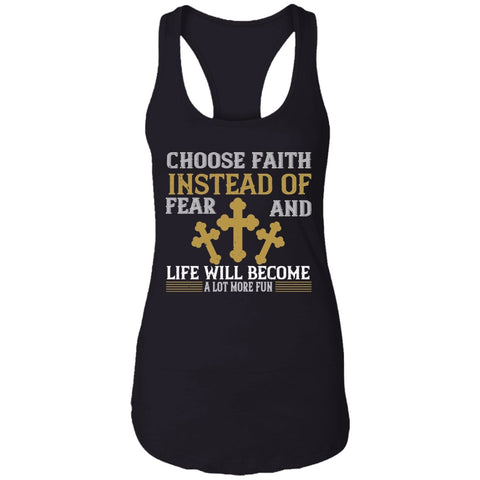 Image of Christian Design Ladies Ideal Racer back Tank top - Alexecom.com