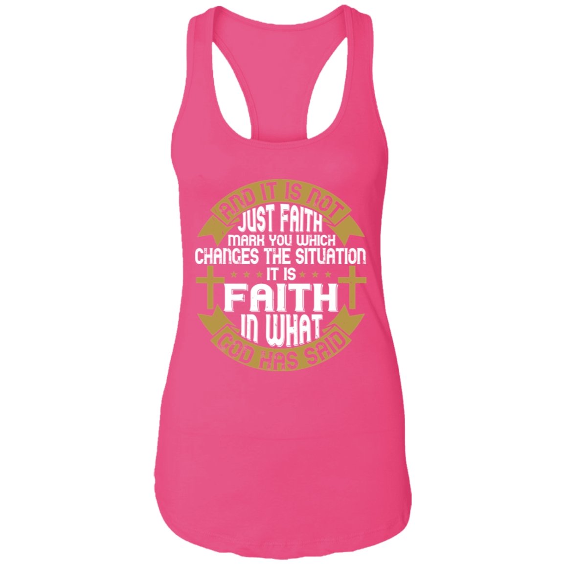 Christian Design Ladies Ideal Racer back Tank top - Alexecom.com