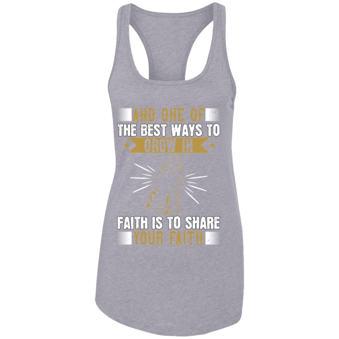Christian Design Ladies Ideal Racer back Tank top - Alexecom.com