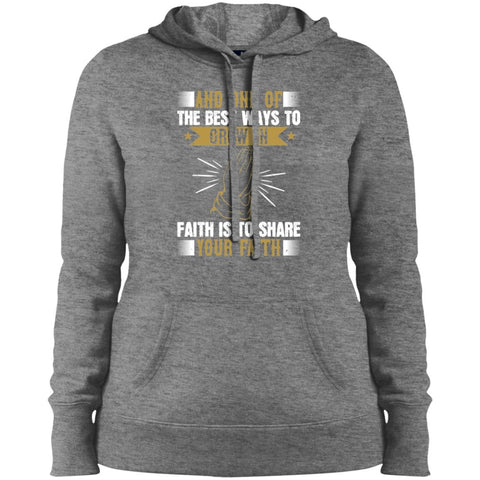 Image of Christian Design Ladies' Pullover Hooded Sweatshirt - Alexecom.com