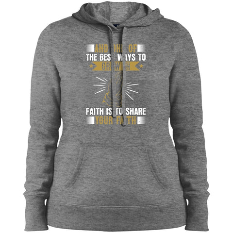 Image of Christian Design Ladies' Pullover Hooded Sweatshirt - Alexecom.com
