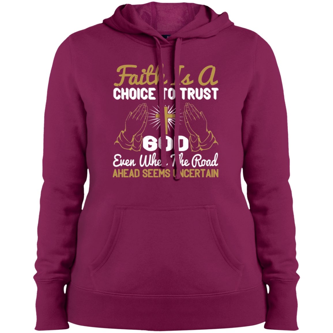 Christian Design Ladies' Pullover Hooded Sweatshirt - Alexecom.com