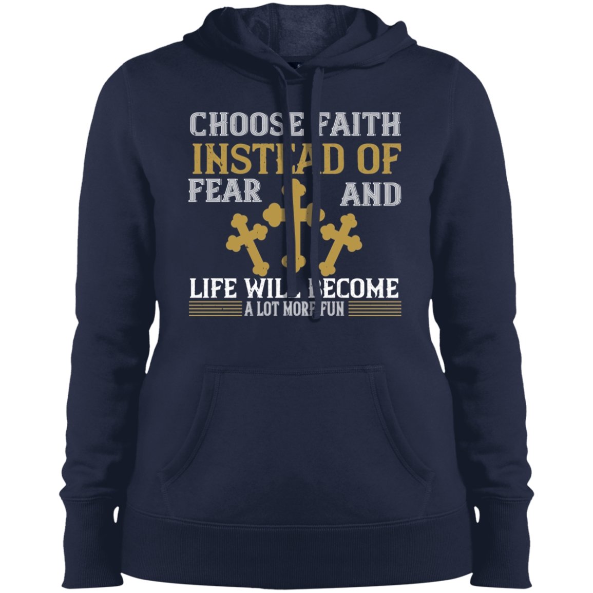 Christian Design Ladies' Pullover Hooded Sweatshirt - Alexecom.com