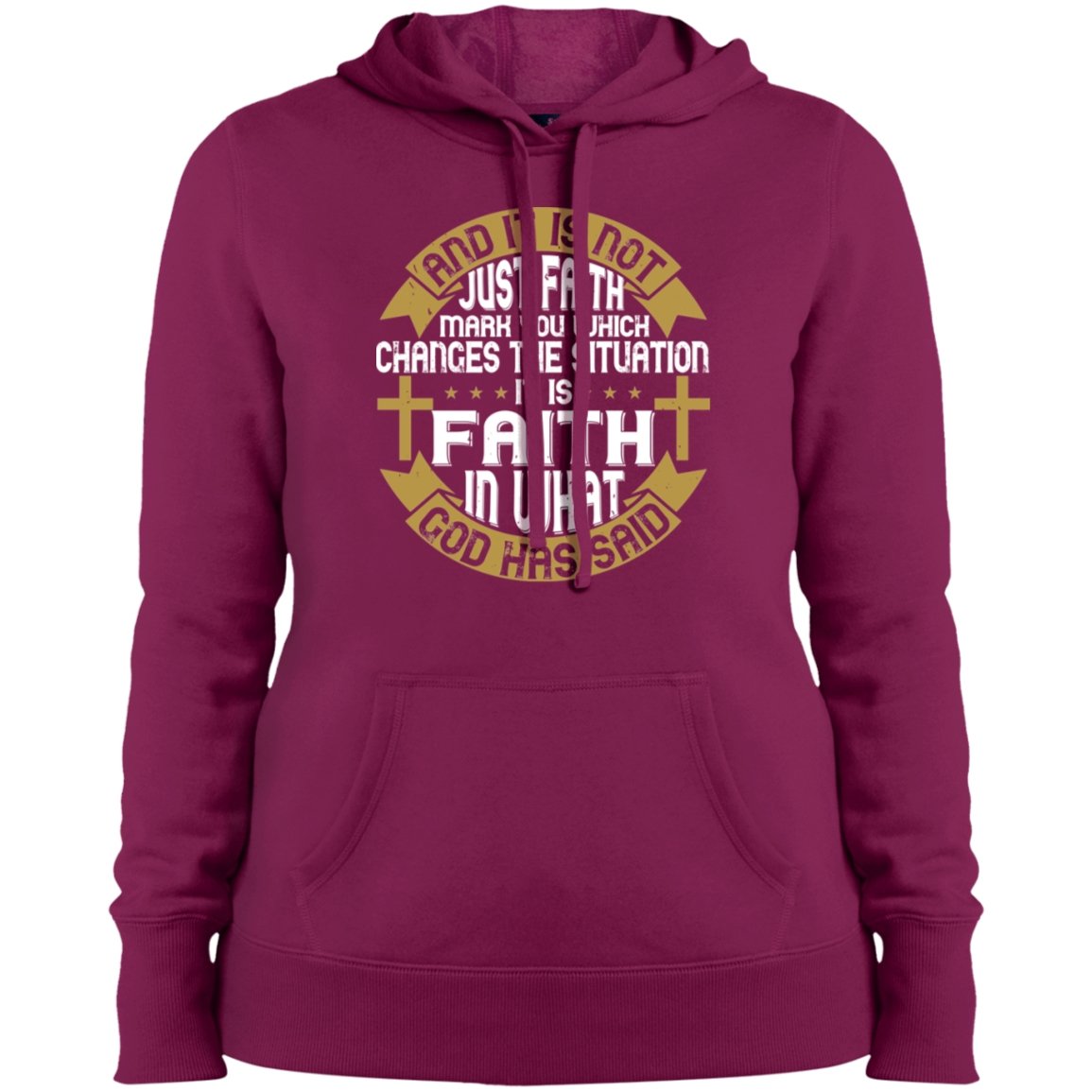 Christian Design Ladies' Pullover Hooded Sweatshirt - Alexecom.com