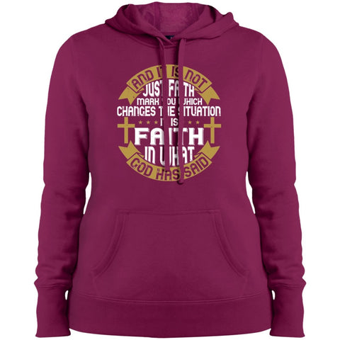 Image of Christian Design Ladies' Pullover Hooded Sweatshirt - Alexecom.com